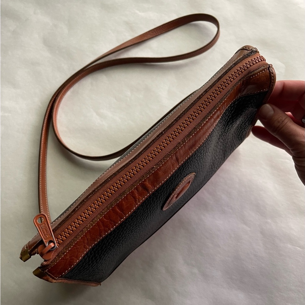 Dooney & Bourke Vintage Black Crossbody - Picture 4 of 8